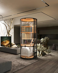 XIBS PetVibe Premium Glass Cat Villa - 360° Series